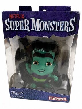 Netflix Super Monsters Frankie Mash Playskool 4” Figure New In Box 2018 Hasbro